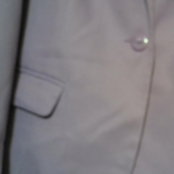 Orchid Button Front Lined Blazer SZ 14 by Blair - Picture 5 of 8